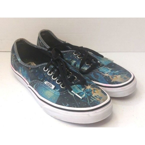 Vans May the Force Be With You Darth Vader Shoes Size Men 6.5/Women 8 - Picture 1 of 12